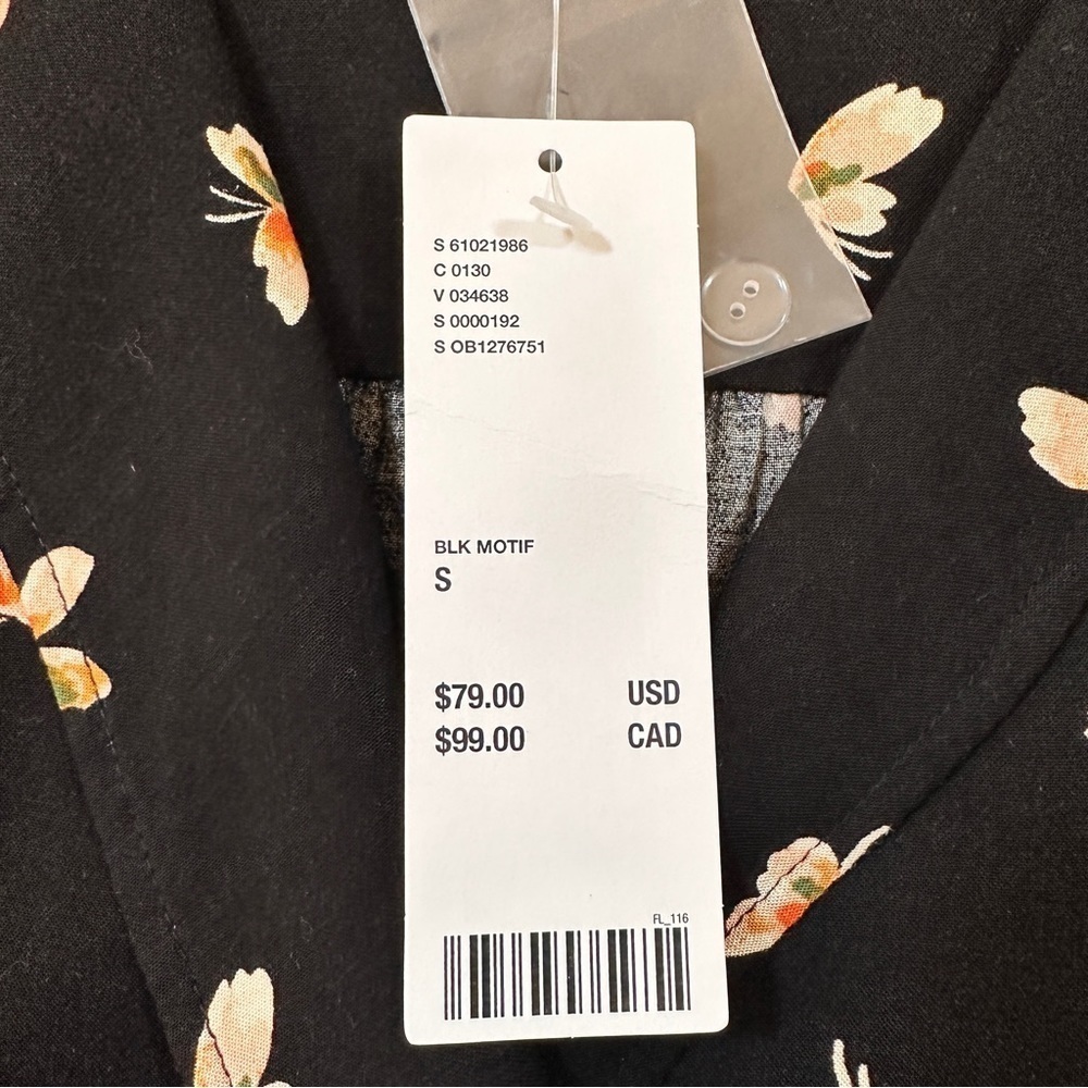 Urban Outfitters Spring Day Butterfly MIDI Wrap Dress - Picture 14 of 15